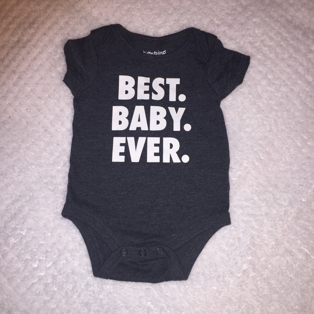 ‘Best baby ever’ onesie